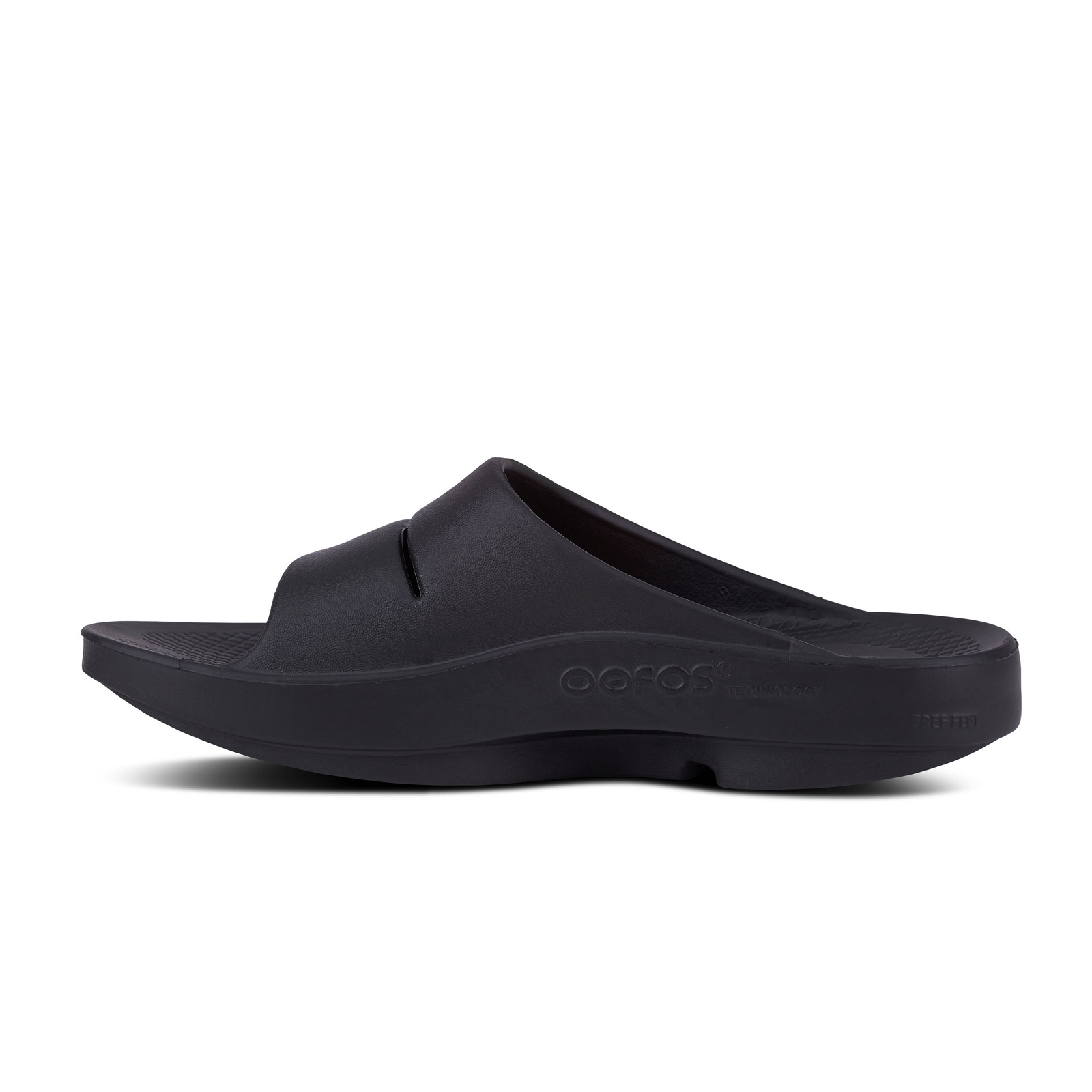 Oofos Ooahh Black/Black