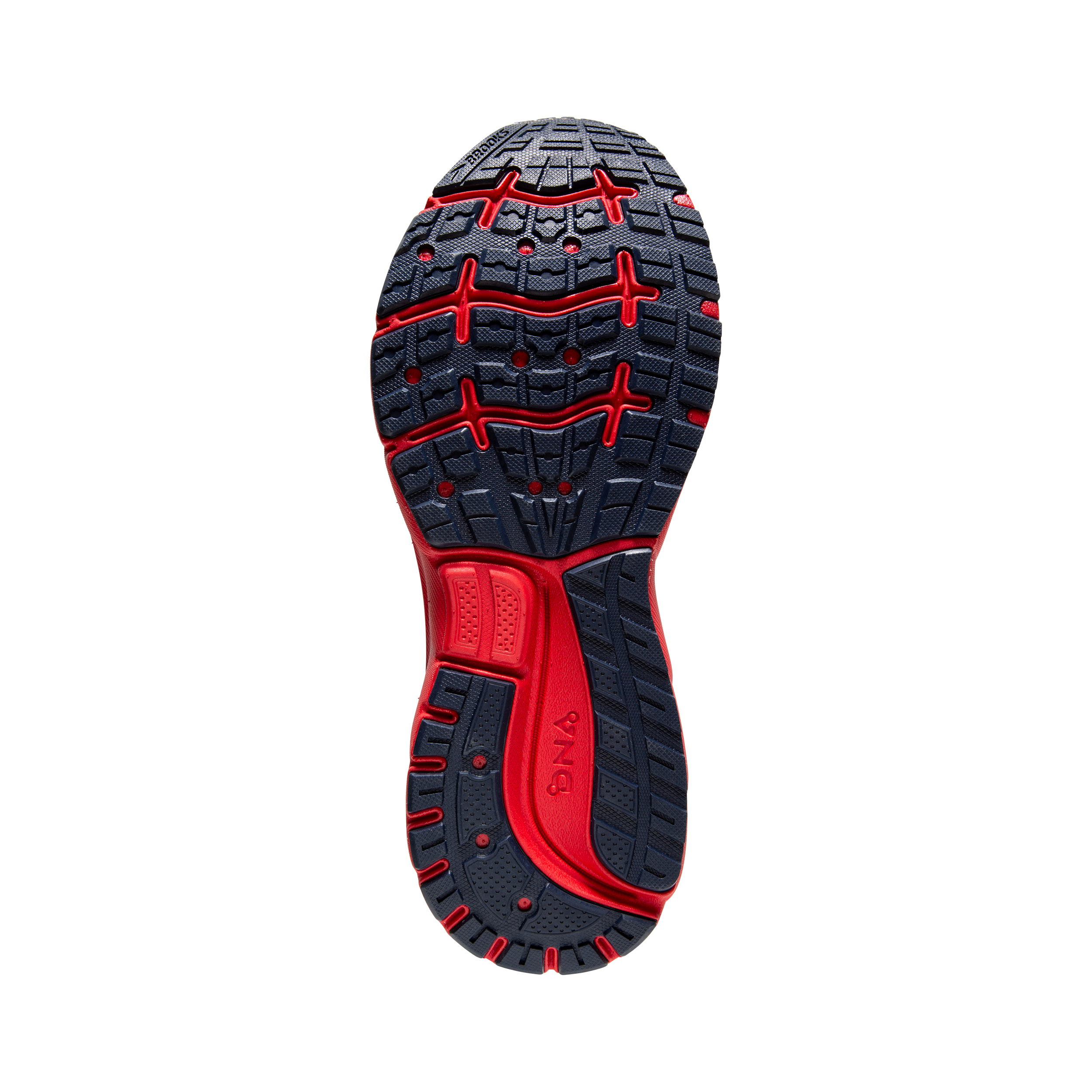 Brooks Trace Blue and Red Running Shoes Mens Size 9 Size 9 - Brooks Men main image 2