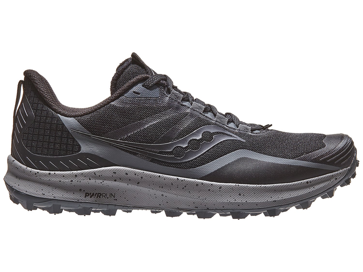 Saucony Peregrine 12 Running Shoes Mens 12 Black Trail Sneakers S20738-05 Saucony Women main image 3