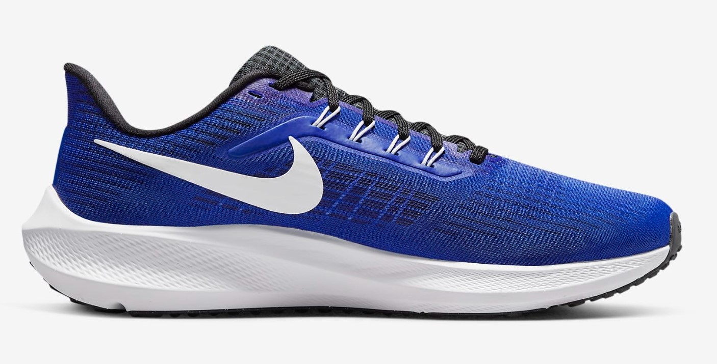 Nike Air Zoom Pegasus 39 Racer Blue Mens Running Shoes Size 10 DH4071 400 (NEW) Nike Running Shoe Air Zoom Pegasus 39 - Racer Blue/White  main image 2