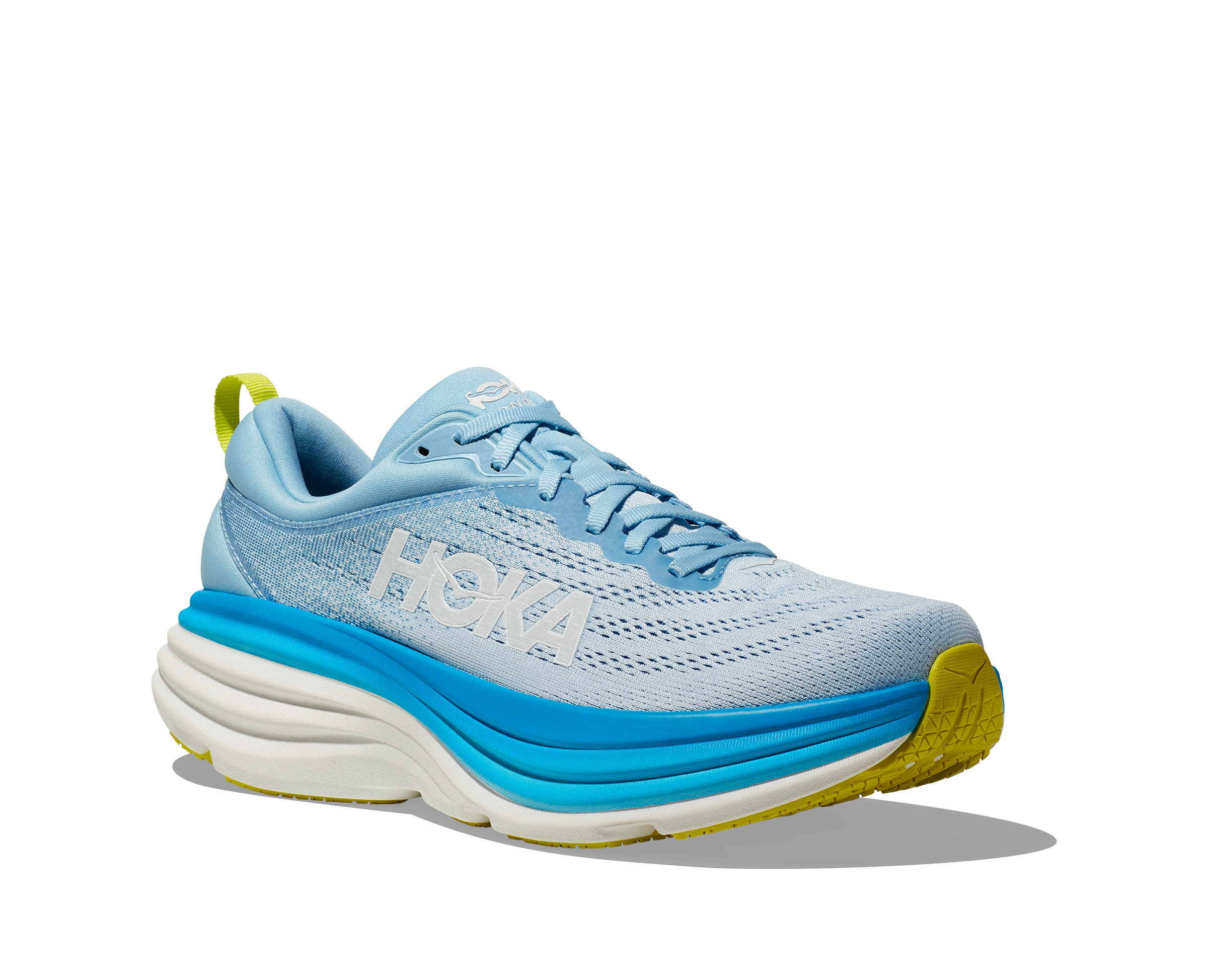 Size 12d -‎ HOKA Bondi 8 Mens Airy Blue/Diva Blue 1123202/ABDB HOKA Men Bondi 8 Running Shoe Bellwether | Mercari main image 3
