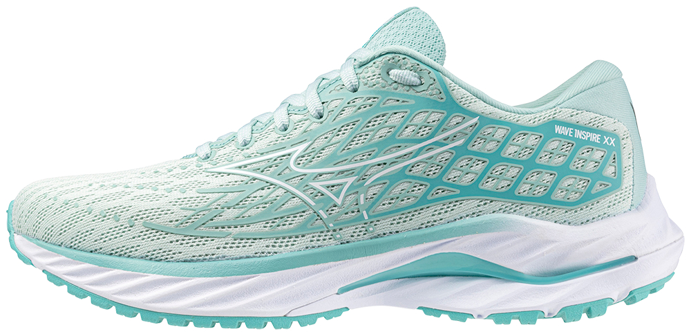 Mizuno Women's Wave Inspire 20 5A00 Eggshell Blue White