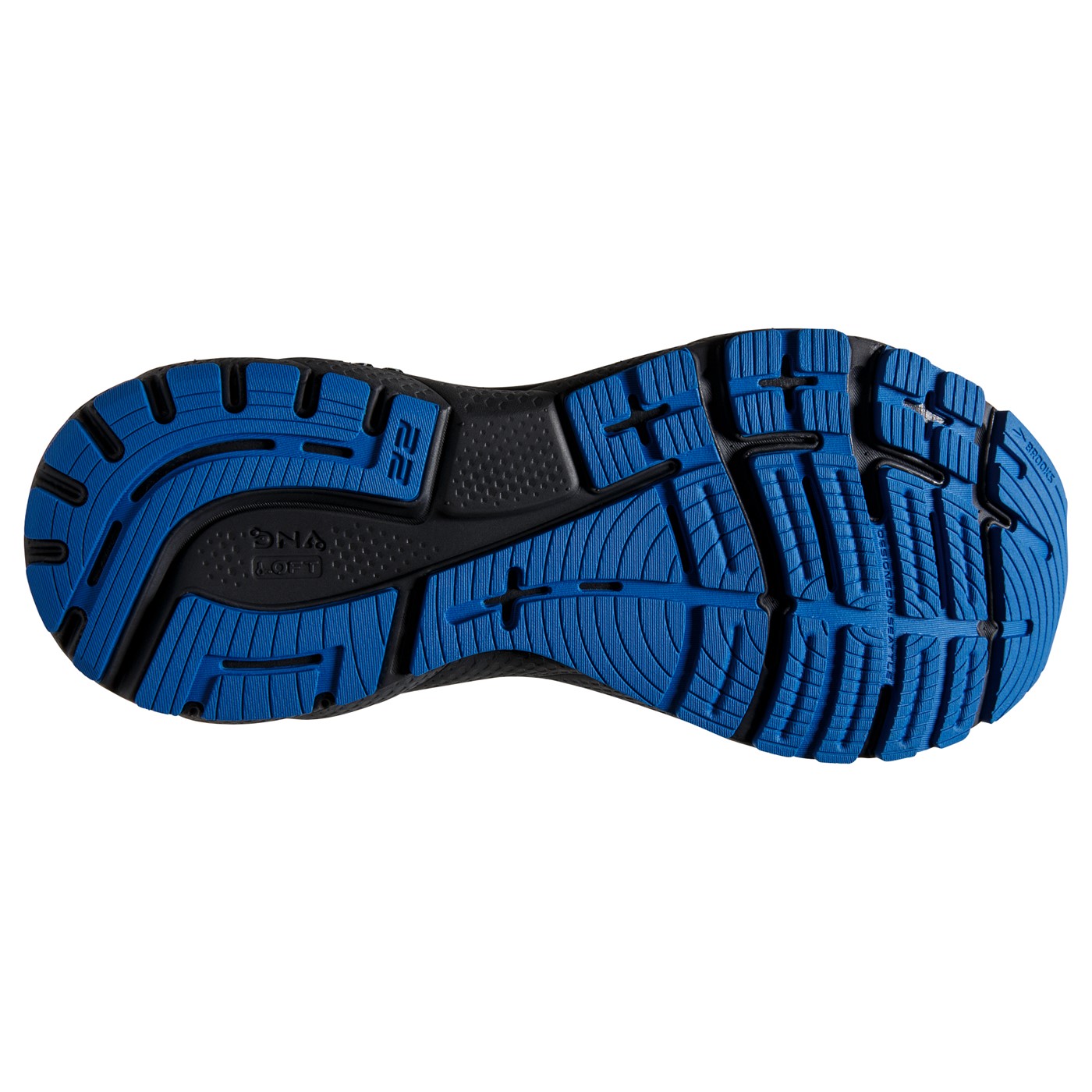 Brooks Adrenaline GTS 22 Mens 10 Black Blue Cherry Tomato Running Shoes Training Brooks Adrenaline GTS 22 Tag - Black for sale | eBay main image 4