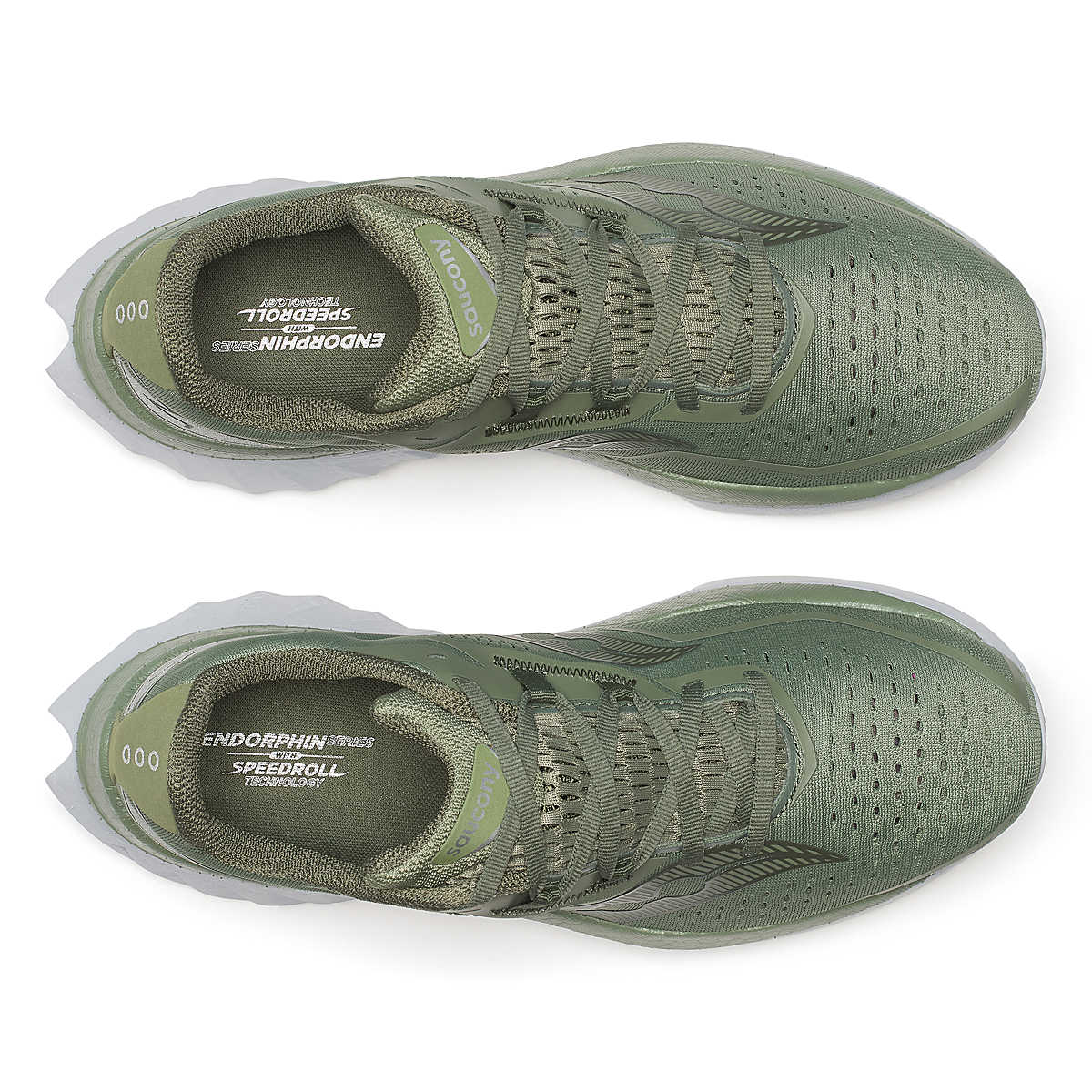 Saucony Endorphin Speed 4 Running Shoes Men\'s 8.5 Olive Lightweight Trainer Saucony Men main image 3