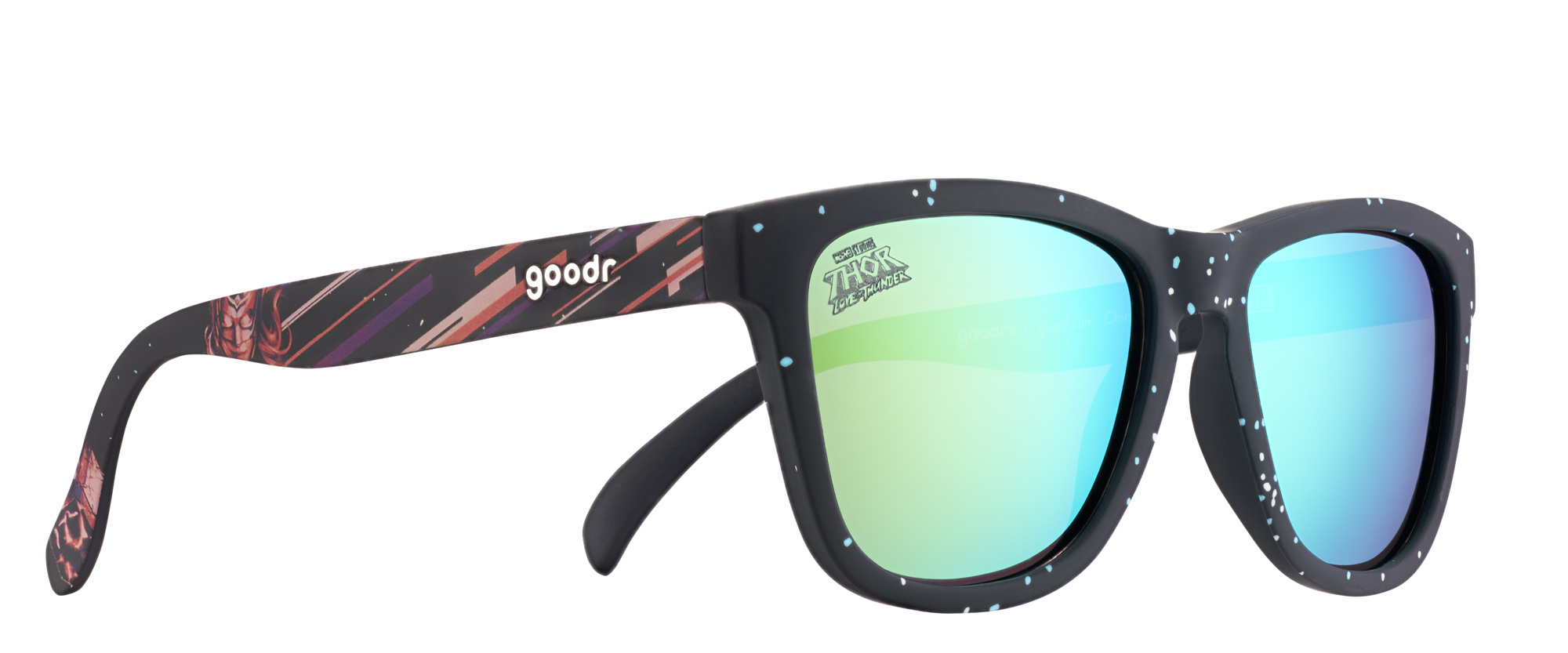 Goodr Goodr Sunglasses (Back to the Future) Where We're Going, We Don't