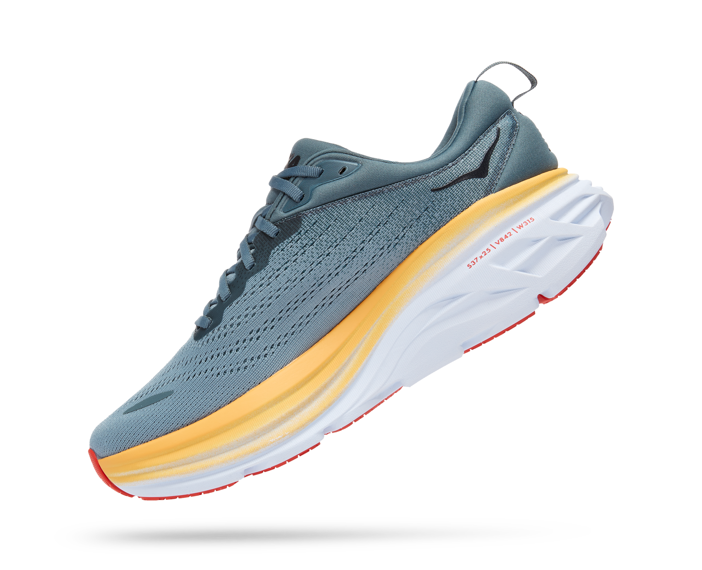 HOKA Bondi 8 Goblin Blue/Mountain Spring Hoka Bondi 8 Shoes - grey (goblin blue/mountain spring) main image 3