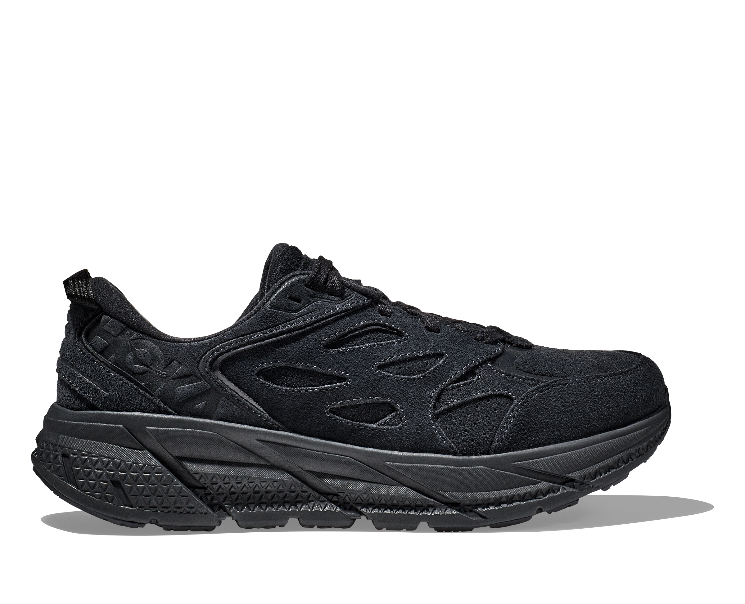 Hoka CLIFTON L SUEDE BBLC BLACK/BLACK