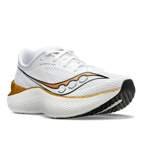 Saucony MEN'S ENDORPHIN PRO 3 15 WHITE/GOLD