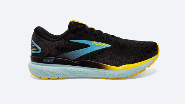 Brooks Men's Ghost 16 029 Black/Forged Iron/Blue