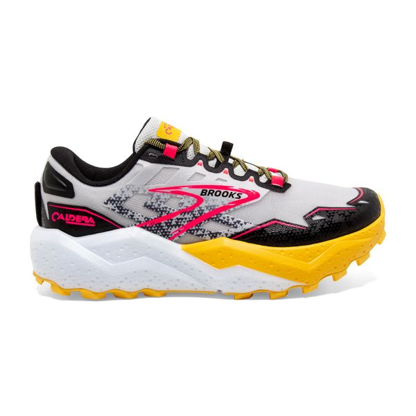 Brooks Women's Caldera 7 094 Lunar Rock/Lemon Chrome/Black