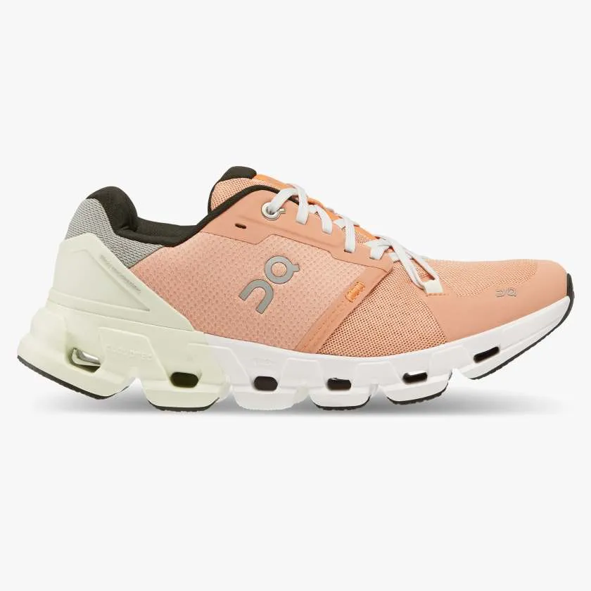 On Women's Cloudflyer 4 98669 Peach/Aloe