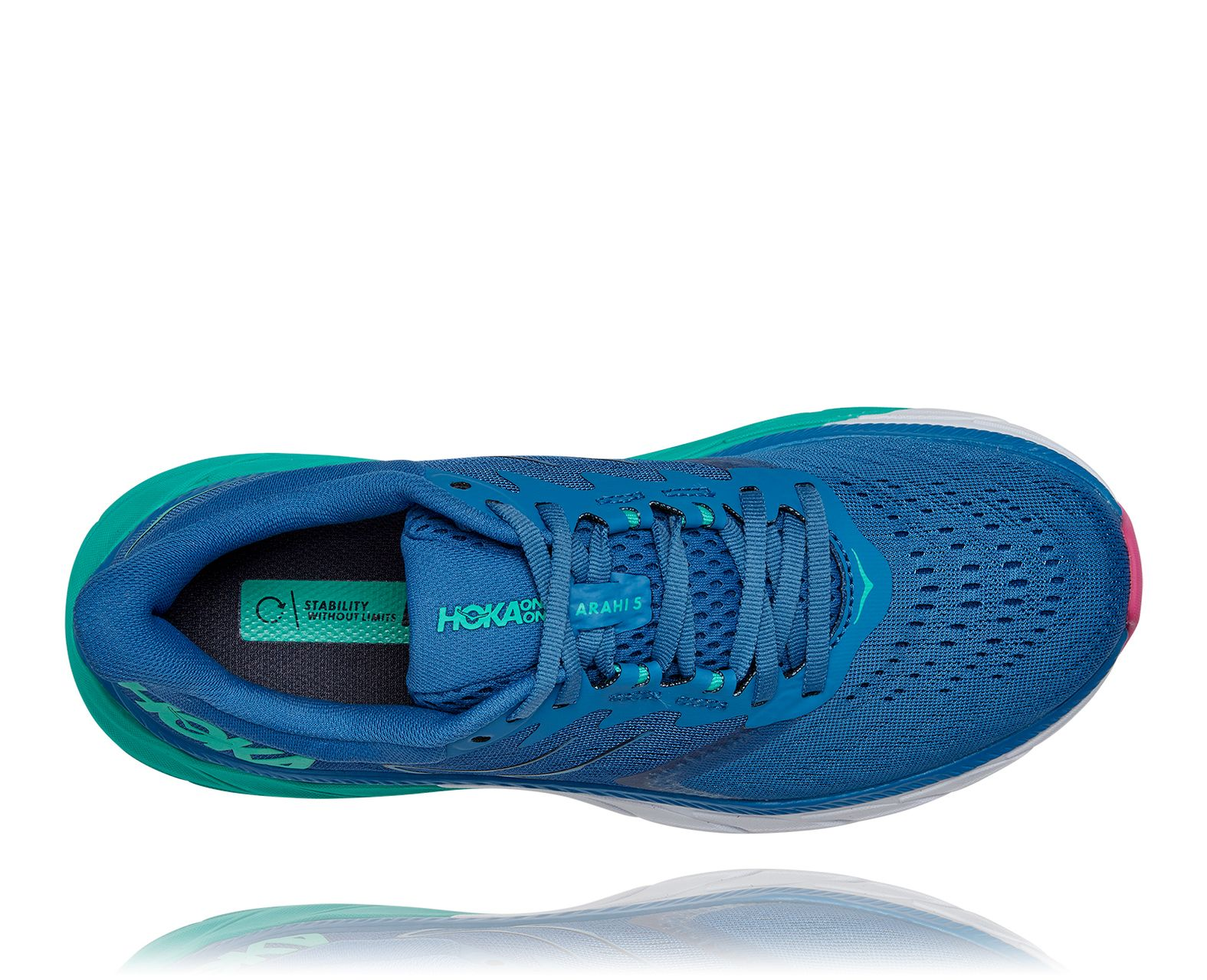 hoka one one arahi wide dam