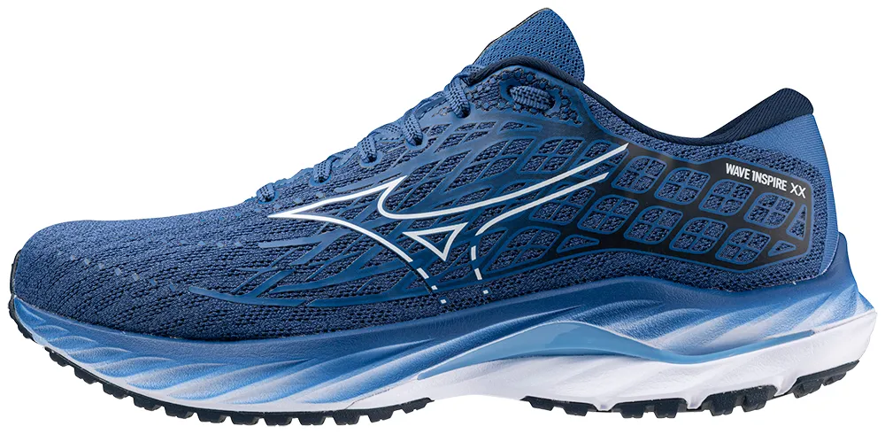 Mizuno Men's Wave Inspire 20 5V00 Federal Blue White
