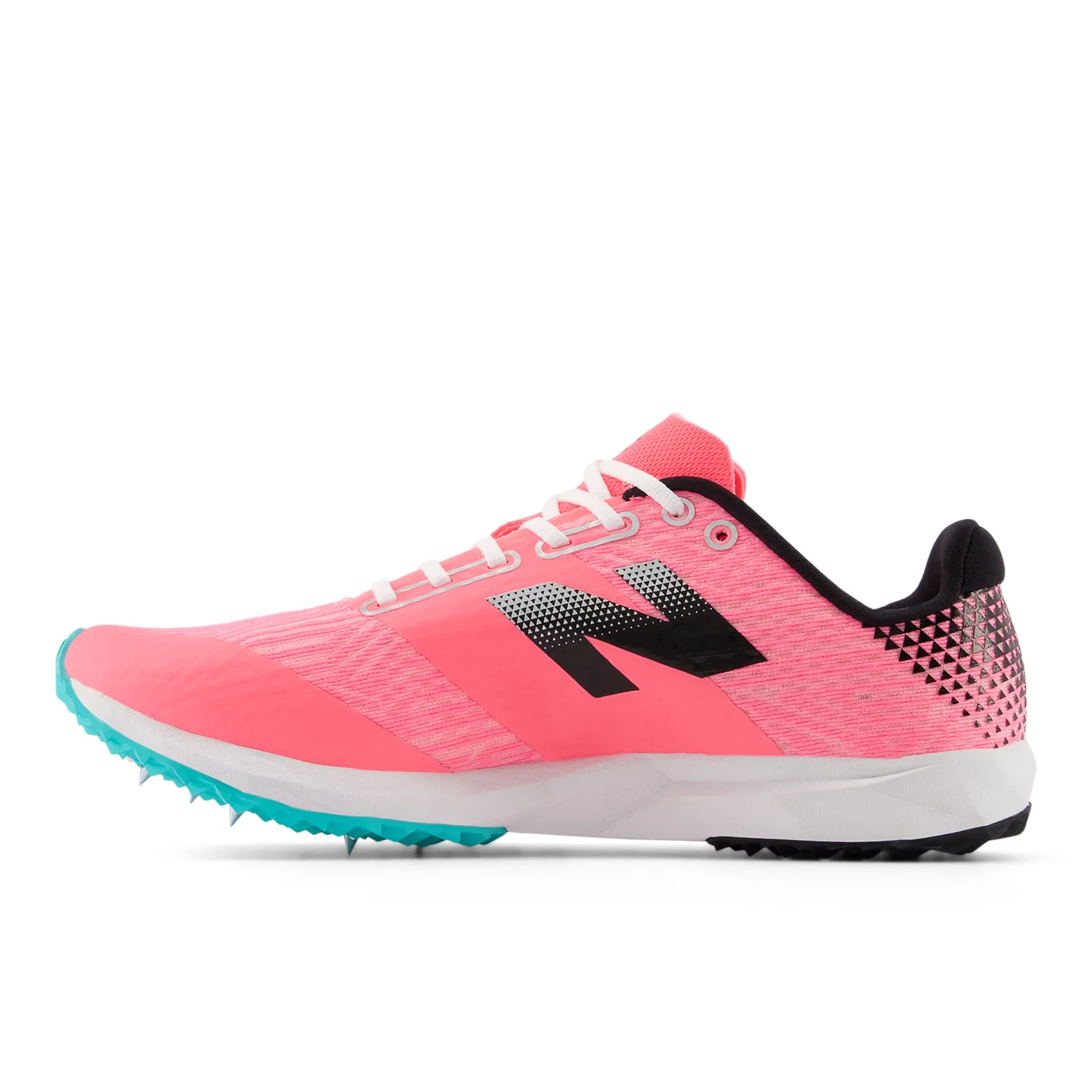 New Balance WOMEN'S XC SEVEN V5 LP Ultra Pink/Black/Silver Metallic