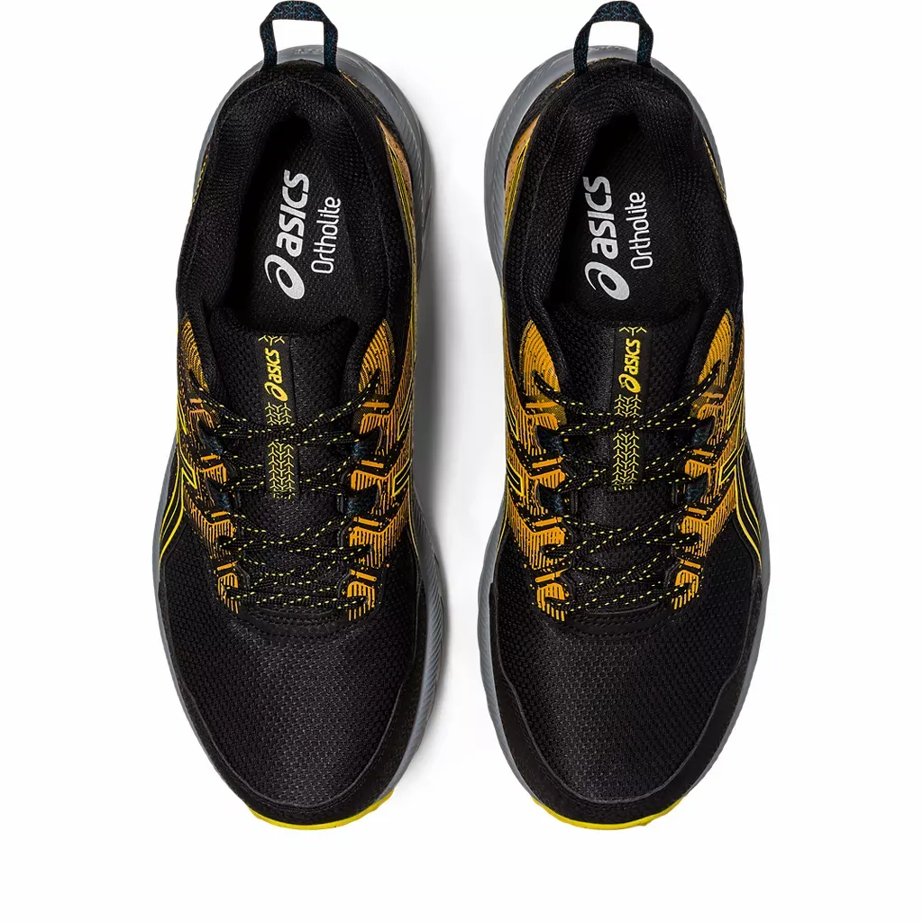 ASICS Men\'s Gel-Venture 9 Trail Running Shoes Black/Yellow, Size 9 1/2 Ortholite Asics Gel-Venture 9 MT Trailrunning shoes Men | Plutosport main image 4