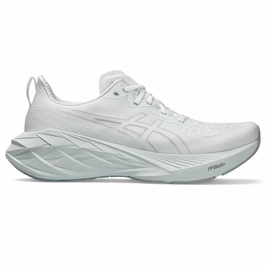 Asics MEN'S NOVABLAST 4 101 WHITE/PALE MINT