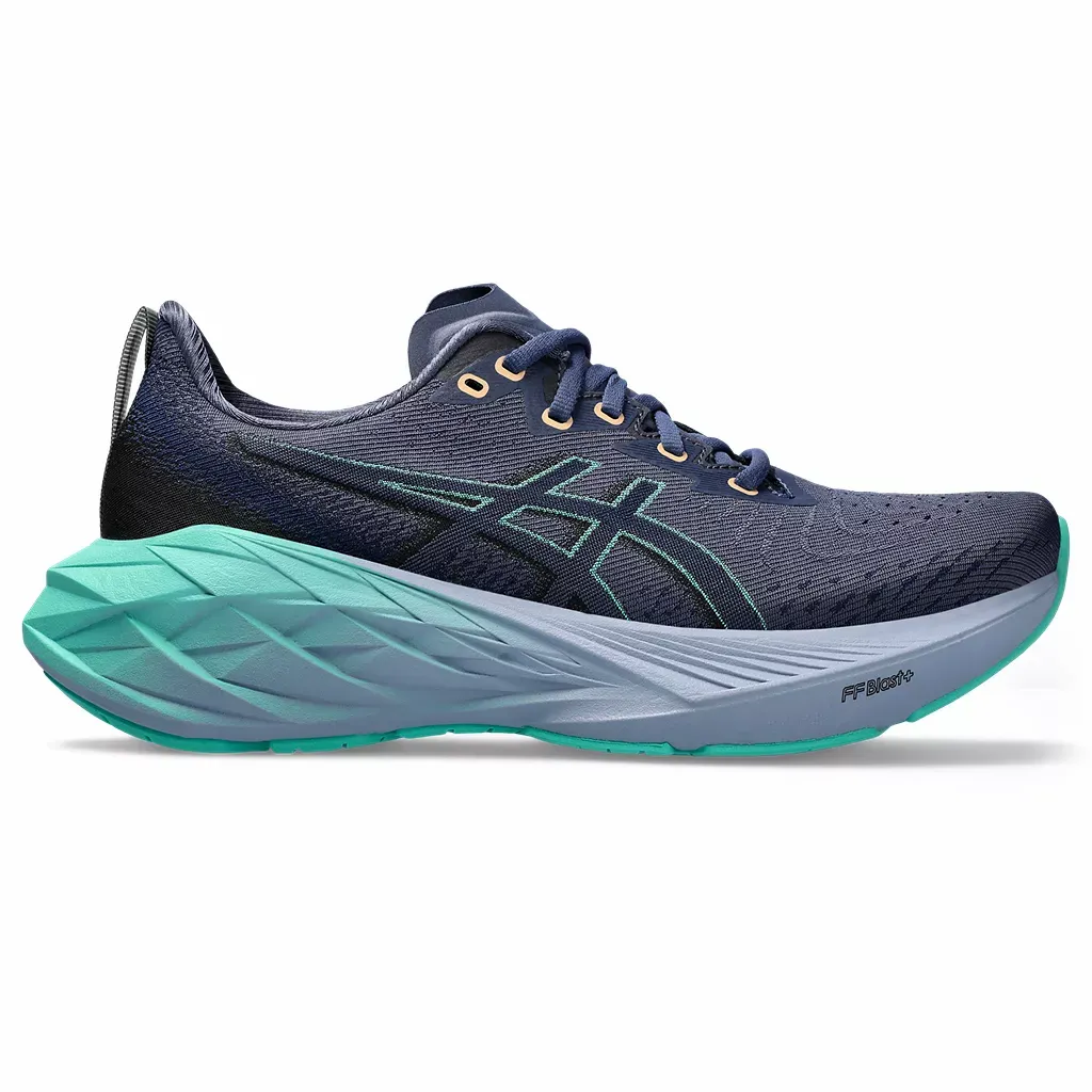 ASICS Novablast 4 Black Thunder Blue Running Shoes ASICS Men main image 4