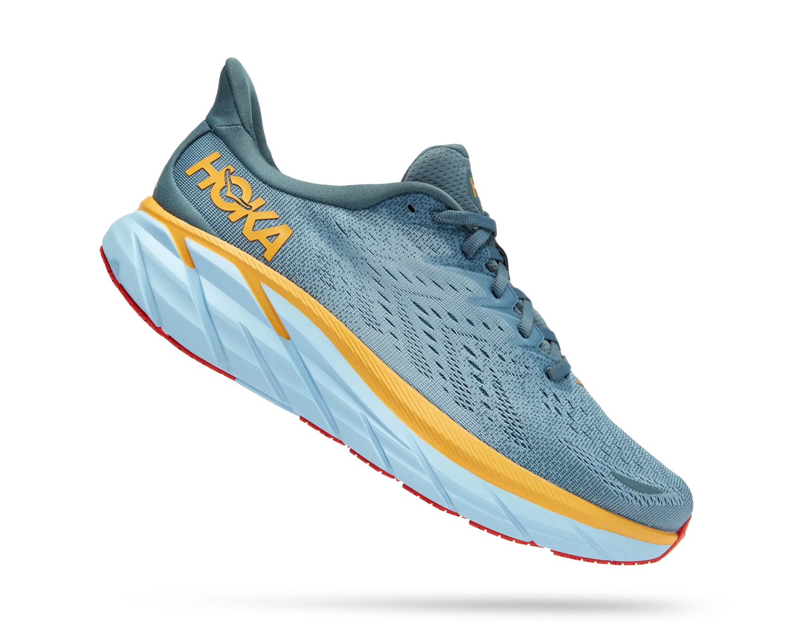 ☆Ｓ　☆ Hoka One One Mens Clifton 8 1119393 BSSNG Yellow Running