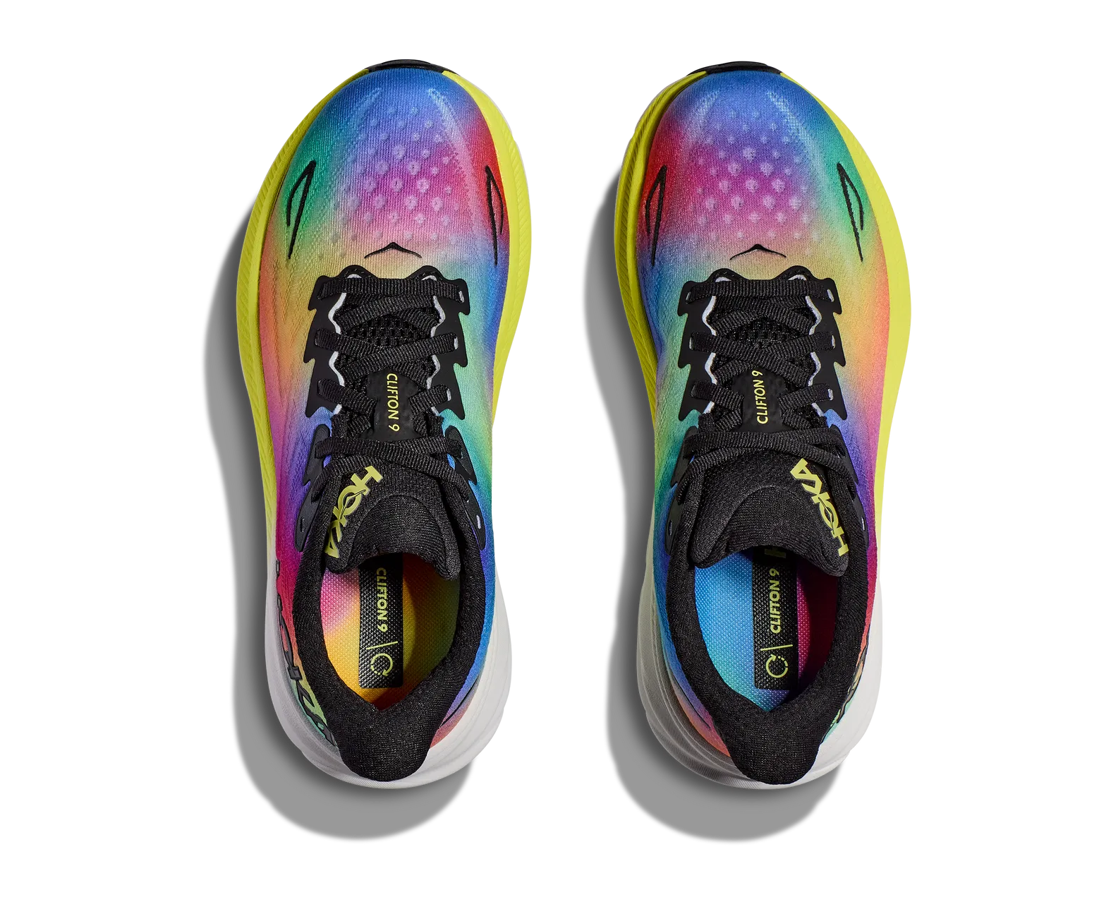 Hoka Shoes Mens 9D Black Multicolor Mach X Performance Running Sneakers Gym Hoka MEN main image 3