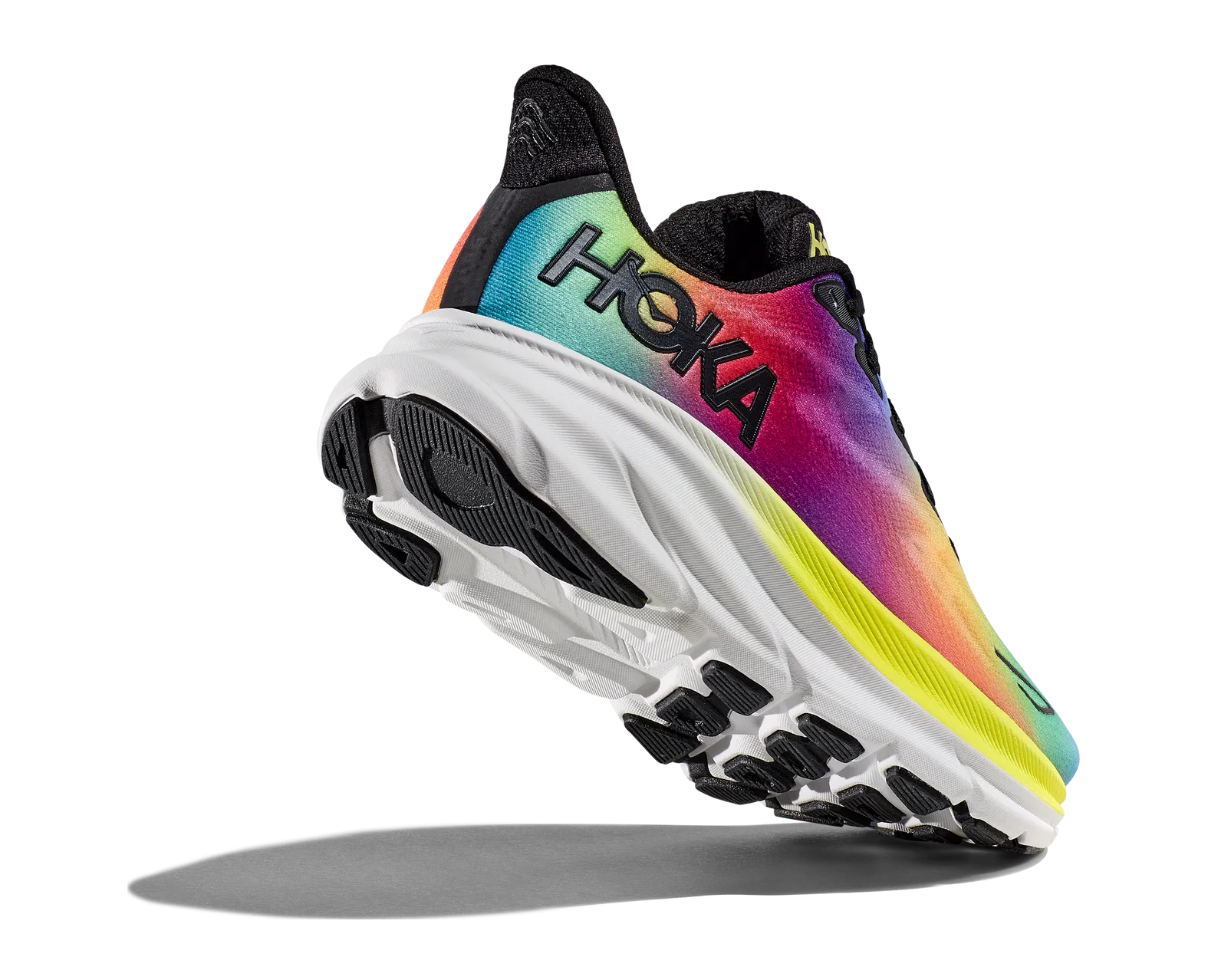 未使用品 HOKA CLIFTON 9 27cm Hoka MEN'S CLIFTON 9 BKML BLACK/MULTI