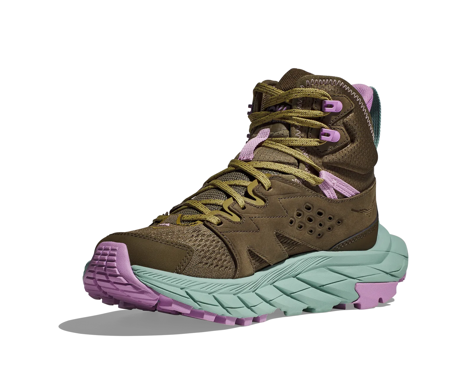 Hoka WOMEN'S ANACAPA BREEZE MID DOAG DARK OLIVE/AGAVE