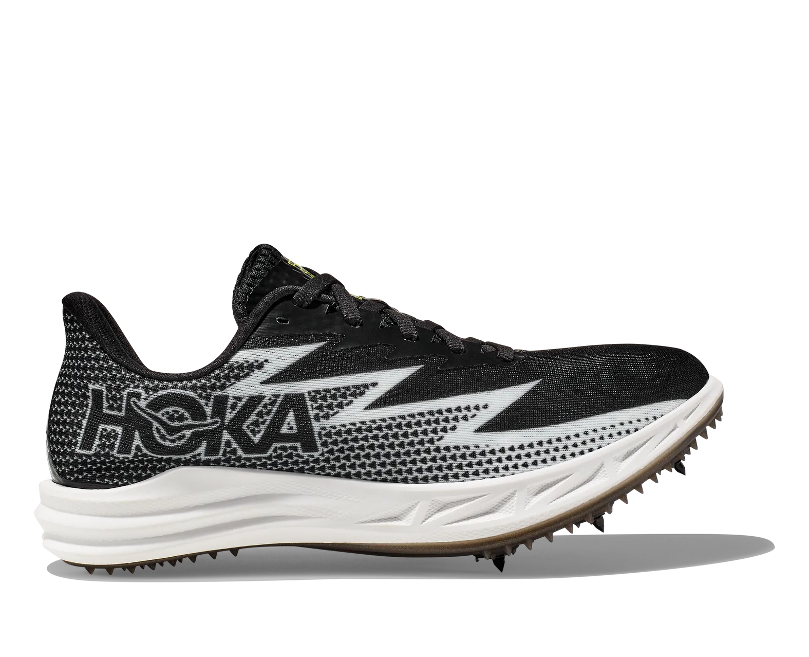 Hoka One Crescendo MD Black Running Track Shoes 1134520 BWHT Size M/9.5 W/11​ HOKA Unisex Crescendo MD Running Shoes - Free Shipping main image 4