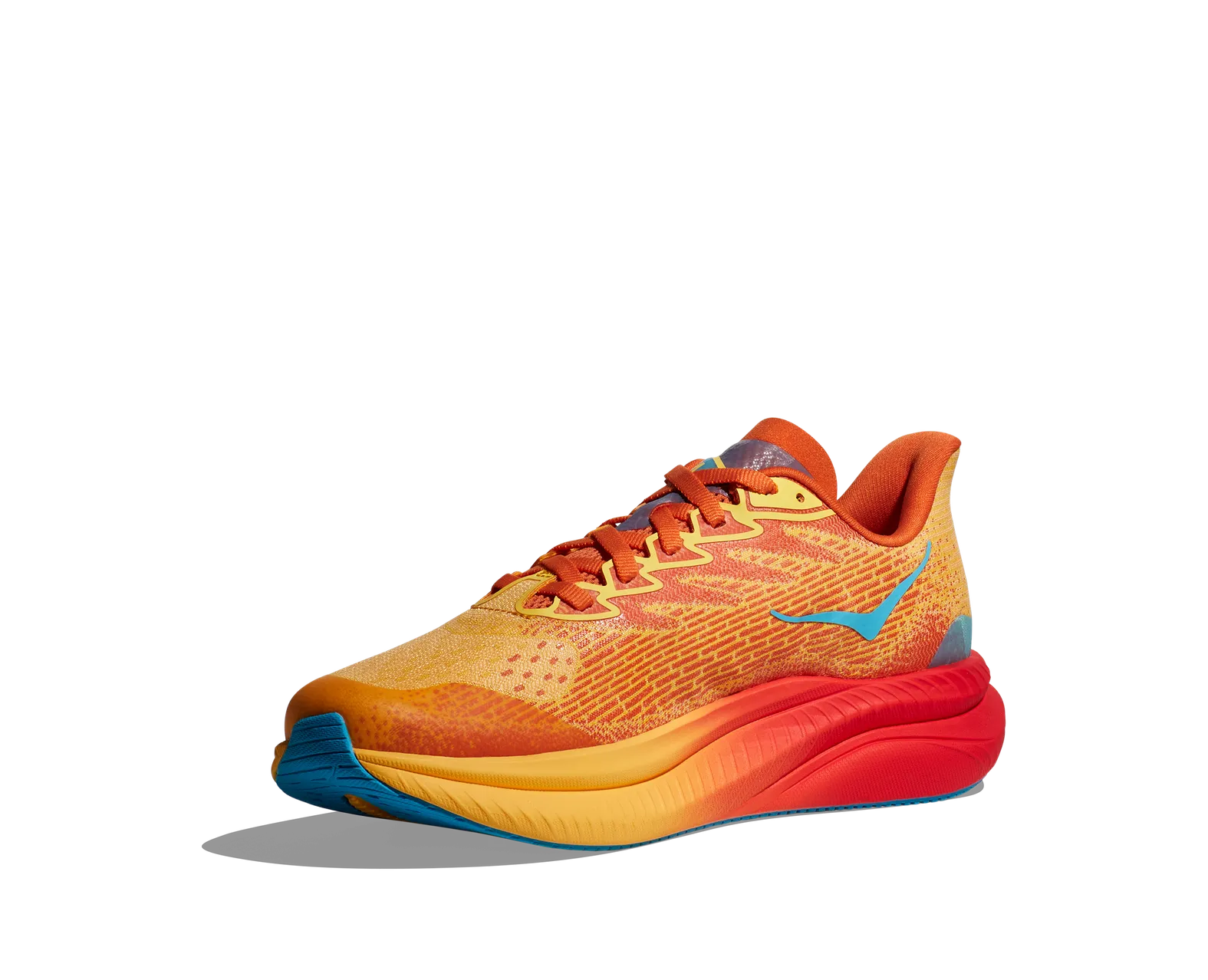 Hoka Kid's MACH 6 POPPY / SQUASH