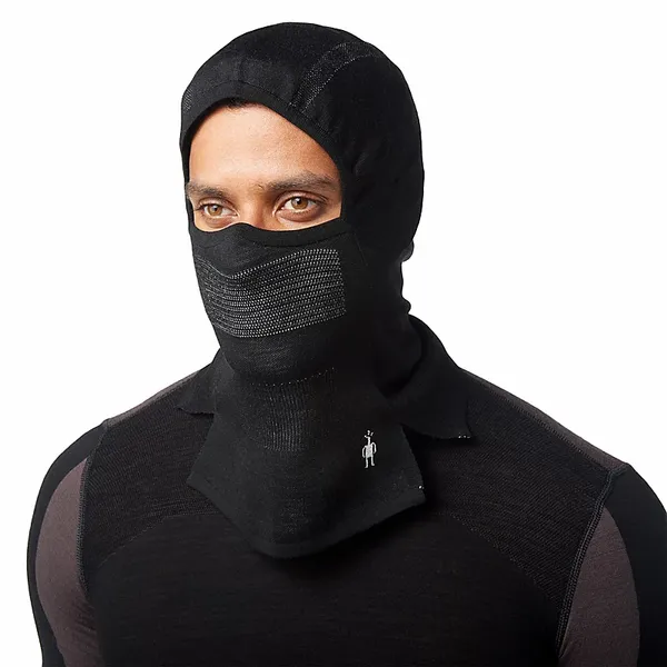 Intraknit Thermal Merino Balaclava BLACK-WHITE 1FM
